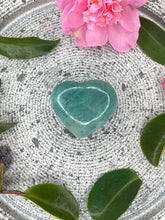 Load image into Gallery viewer, Small Amazonite Crystal Love Heart Carving 045
