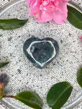 Load image into Gallery viewer, Moss Agate Crystal Love Heart 035
