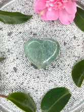 Load image into Gallery viewer, Small Amazonite Crystal Love Heart Carving 048
