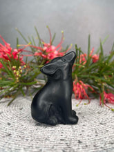 Load image into Gallery viewer, Obsidian Wolf Crystal Carving
