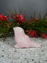 Load image into Gallery viewer, Stunning Rose Quartz Bird Crystal Carving
