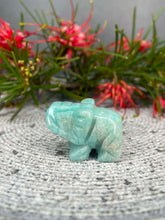 Load image into Gallery viewer, Amazonite Elephant Crystal Carving
