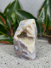 Load image into Gallery viewer, Moss Agate Crystal Freeform With Druzy
