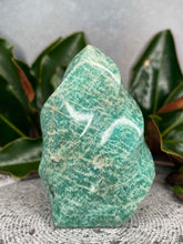Load image into Gallery viewer, Calming Amazonite Crystal Flame Freeform
