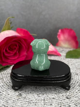 Load image into Gallery viewer, Green Aventurine Pug Dog Crystal Carving
