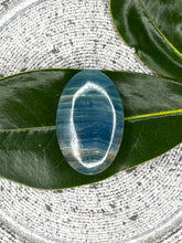 Load image into Gallery viewer, Stunning Blue Onyx Crystal Palmstone
