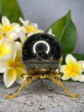 Load image into Gallery viewer, High Quality Pyrite Crystal Sphere
