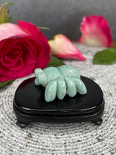 Load image into Gallery viewer, Amazonite Huntsman Spider Crystal Carving
