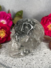 Load image into Gallery viewer, Natural Garden Quartz Crystal Skull Carving
