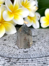 Load image into Gallery viewer, Cute Garden Quartz Lodolite Crystal Tower Point
