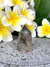 Load image into Gallery viewer, Growth Garden Quartz Lodolite Crystal Tower Point
