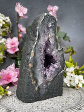 Load image into Gallery viewer, Calming Agate Amethyst Quartz Crystal Cathedral Cave
