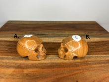 Load image into Gallery viewer, Brown Jasper Crystal Head Skull Carving
