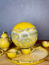 Load image into Gallery viewer, High Quality Bumble Bee Jasper Crystal Sphere
