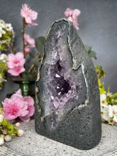 Load image into Gallery viewer, Calming Agate Amethyst Quartz Crystal Cathedral Cave
