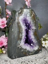 Load image into Gallery viewer, Tranquil Amethyst Quartz Agate Crystal Cathedral Cave
