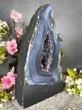 Load image into Gallery viewer, Peaceful Agate Amethyst Crystal Cathedral Cave

