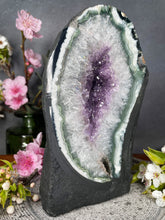 Load image into Gallery viewer, Exquisite Amethyst Quartz Agate Crystal Cathedral Cave
