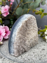 Load image into Gallery viewer, Sparkly Agate Druzy Cluster Freeform
