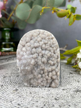 Load image into Gallery viewer, Beautiful Sparkly Agate Druzy Cluster Freeform
