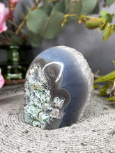 Load image into Gallery viewer, Beautiful Sparkly Agate Druzy Cluster Freeform
