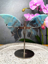 Load image into Gallery viewer, Trolleite Crystal Butterfly Wings On Stand

