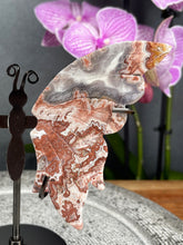 Load image into Gallery viewer, Stunning Mexican Crazy Lace Agate Crystal Butterfly Wings
