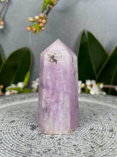 Load image into Gallery viewer, Balance Kunzite Crystal Tower Point
