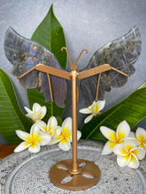 Load image into Gallery viewer, Labradorite Crystal Butterfly Wings Violet Flash
