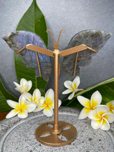 Load image into Gallery viewer, Breathtaking Labradorite Crystal Butterfly Wings Violet Flash
