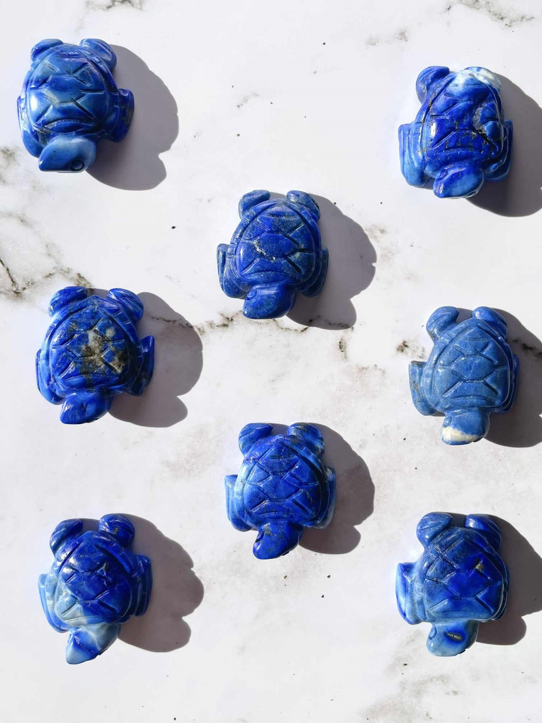 Lapis Lazuli Turtle Crystal Carving 1pc Intuitively Chosen