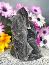 Load image into Gallery viewer, Incredible Druzy Sphalerite Crystal Tower Point Freeform
