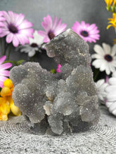 Load image into Gallery viewer, Balance Druzy Sphalerite Crystal Tower Point Freeform
