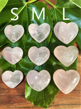 Load image into Gallery viewer, Rose Quartz Crystal Love Heart Carving
