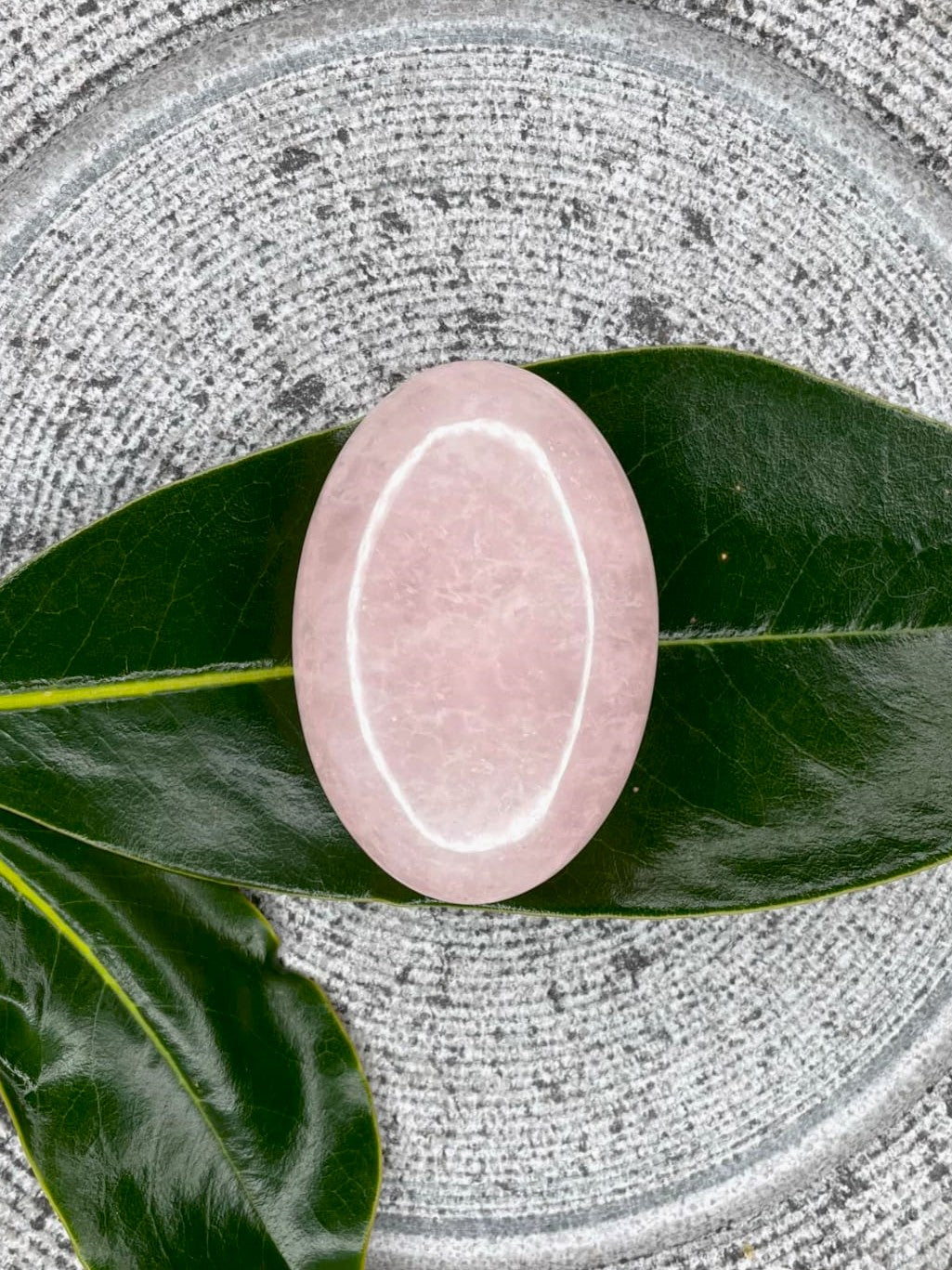 Gorgeous Rose Quartz Crystal Palmstone
