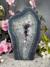 Load image into Gallery viewer, Stability Agate Amethyst Quartz Crystal Cathedral Cave
