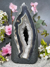 Load image into Gallery viewer, Magical Agate With Quartz Druzy Cathedral Cave
