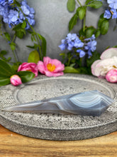 Load image into Gallery viewer, Beautiful Banded Agate Crystal Wand Point
