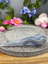 Load image into Gallery viewer, Stunning Banded Agate Crystal Wand Point
