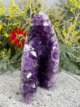 Load image into Gallery viewer, Polished High Quality Amethyst Crystal Cluster Geode
