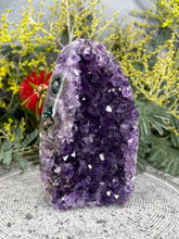 Load image into Gallery viewer, Mesmerising Amethyst Crystal Cluster Geode
