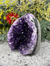 Load image into Gallery viewer, Enchanting Amethyst Crystal Cluster Geode
