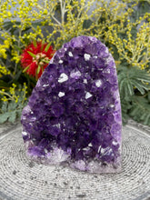 Load image into Gallery viewer, Captivating Amethyst Crystal Cluster Geode
