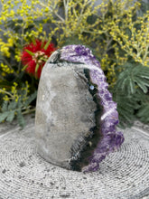 Load image into Gallery viewer, Enchanting Amethyst Crystal Cluster Geode
