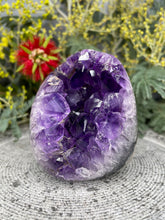 Load image into Gallery viewer, Peaceful Amethyst Crystal Cluster Geode
