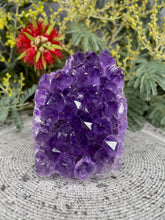 Load image into Gallery viewer, Exquisite Amethyst Crystal Cluster Geode
