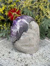 Load image into Gallery viewer, Peaceful Amethyst Crystal Cluster Geode
