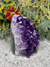 Load image into Gallery viewer, Elegant Amethyst Crystal Cluster Geode
