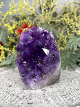 Load image into Gallery viewer, Natural Raw Ethereal Amethyst Crystal Cluster Geode

