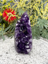 Load image into Gallery viewer, Spiritual Amethyst Crystal Cluster Geode
